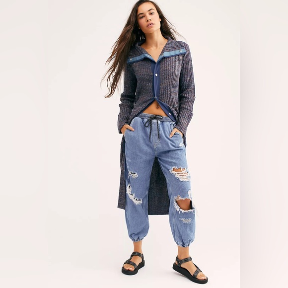 Free People Sweaters - Free People Under the Boardwalk Long Cardigan